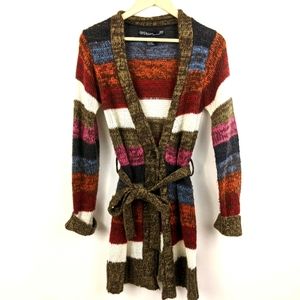 Cozy Striped Cardigan